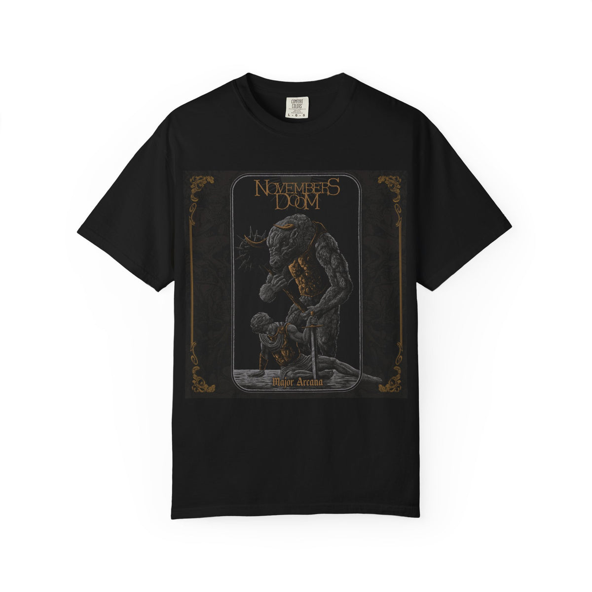 Novembers Doom Major Arcana Dark Vintage Design / Gothic Doom Metal Band Tee