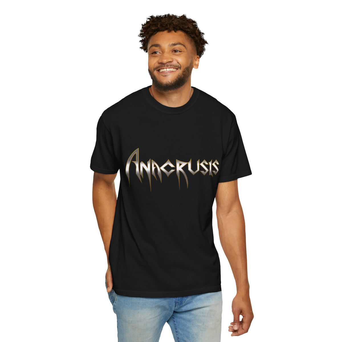T-shirt de groupe de thrash metal progressif avec logo Anacrusis | T-shirt rock avec logo de groupe de metal