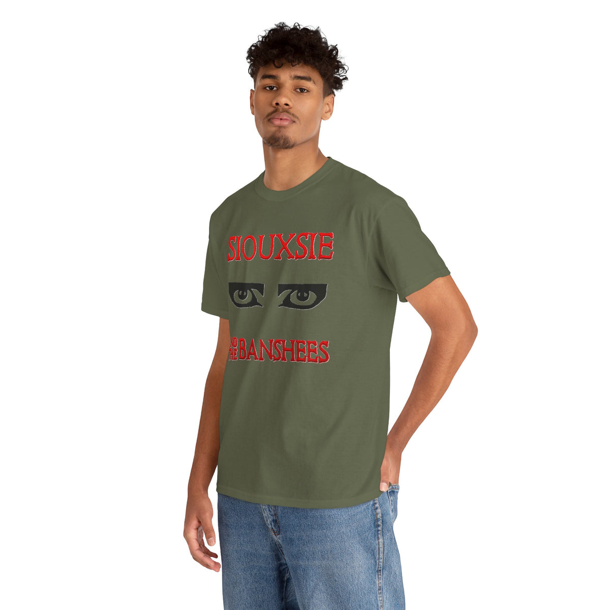 Siouxsie and the Banshees Eyes T-Shirt | Retro 80's Goth Band Tee