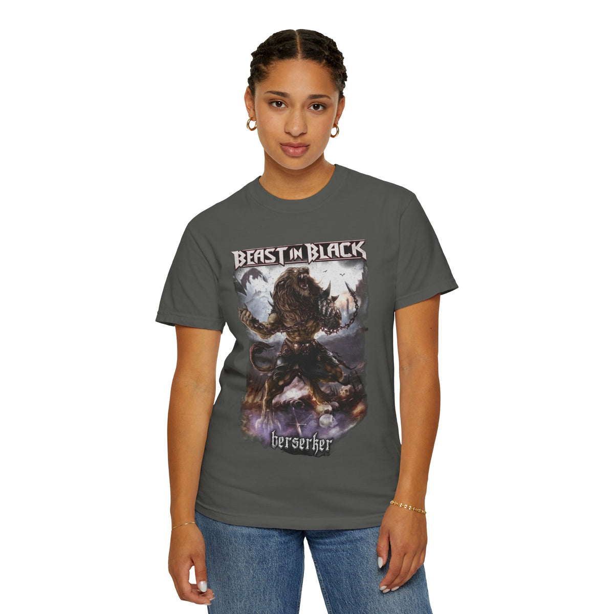 Beast in Black Berserker Band Artwork T-Shirt