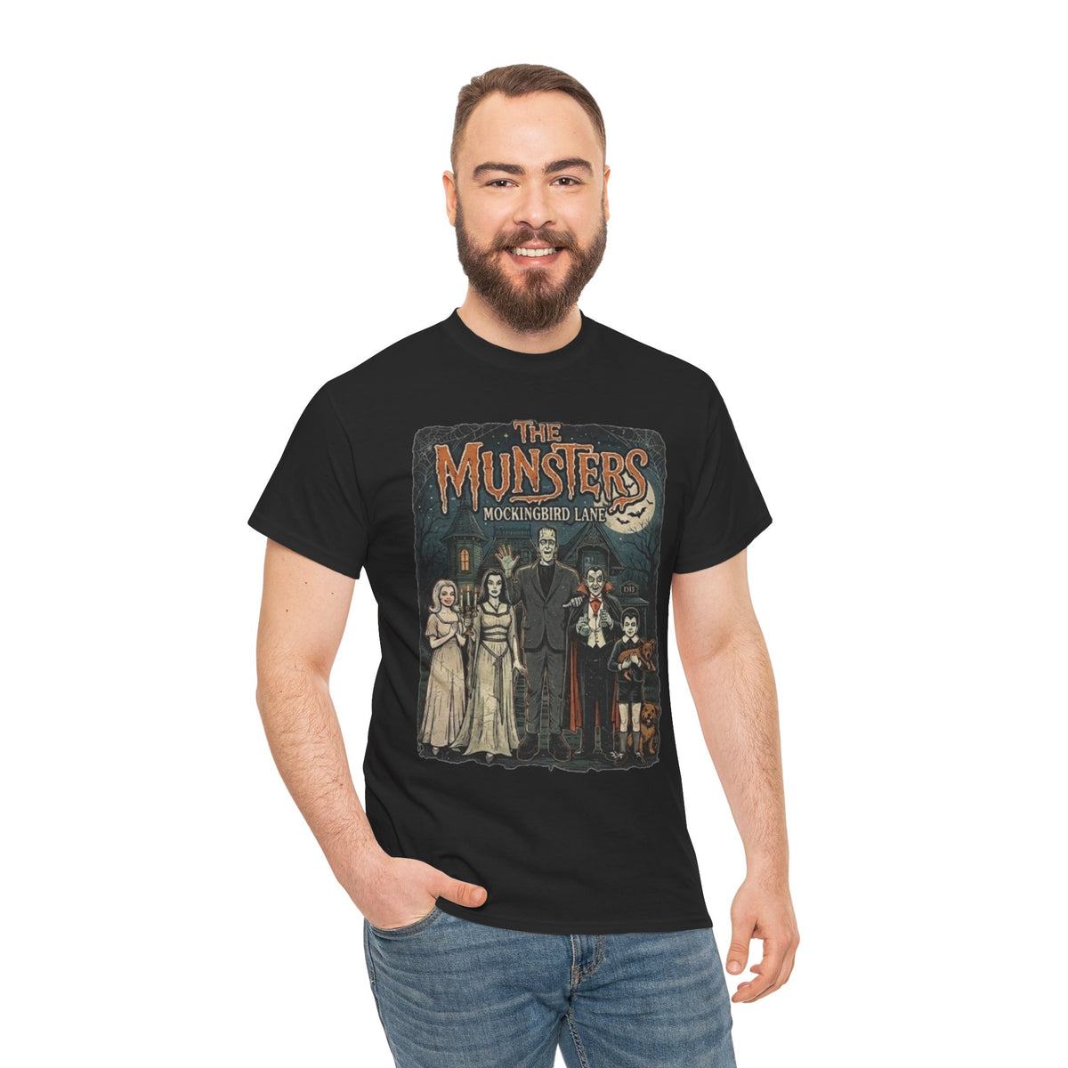 The Munsters Mockingbird Lane T-Shirt | Vintage TV Horror Family Shirt