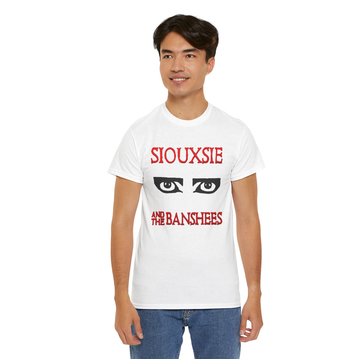 Siouxsie and the Banshees Eyes T-Shirt | Retro 80's Goth Band Tee