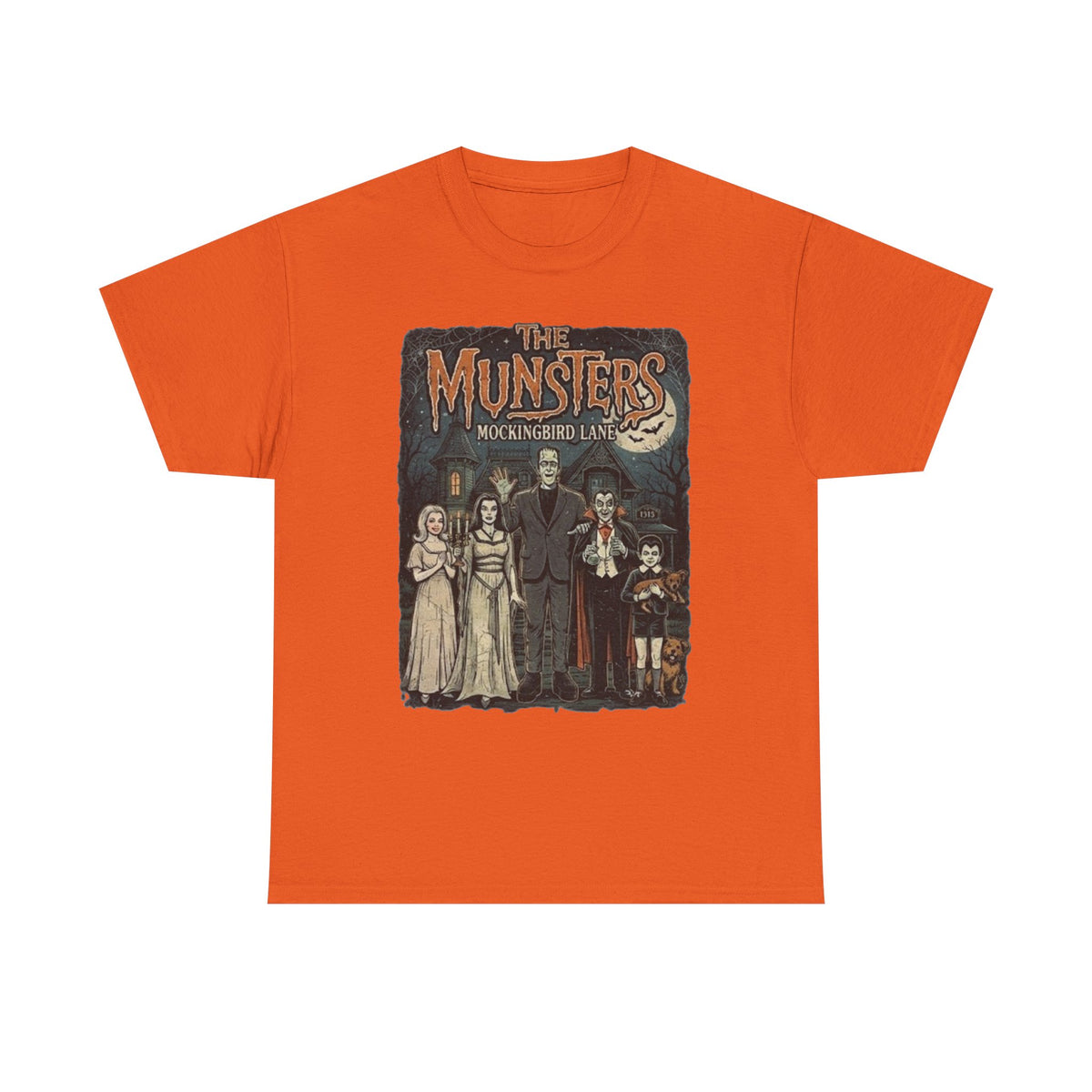 The Munsters Mockingbird Lane T-Shirt | Vintage TV Horror Family Shirt