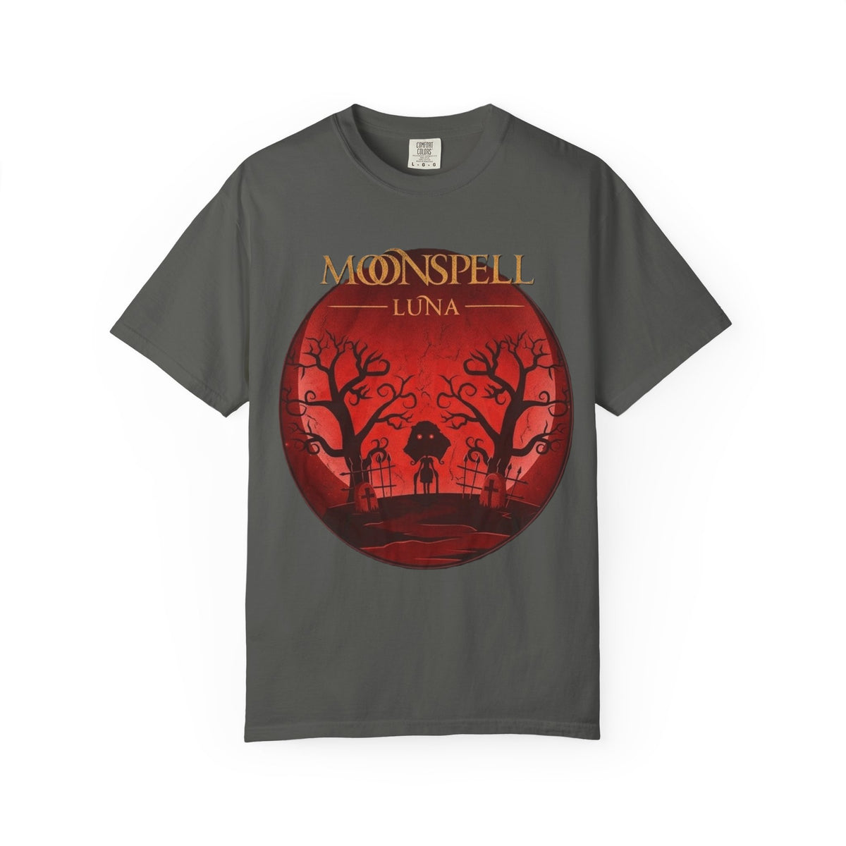 Moonspell Luna Gothic Moon Forest T-Shirt / Gothic Metal Band Tee