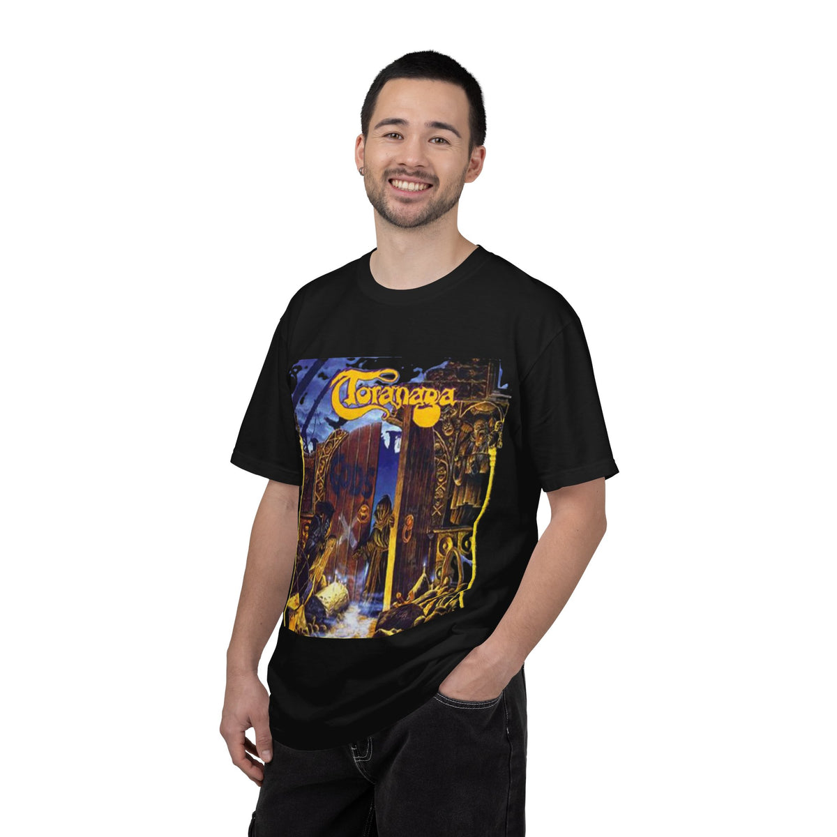 Toranaga God's Gift Album Artwork illustration T-Shirt | British Thrash Metal Band album art graphic tee