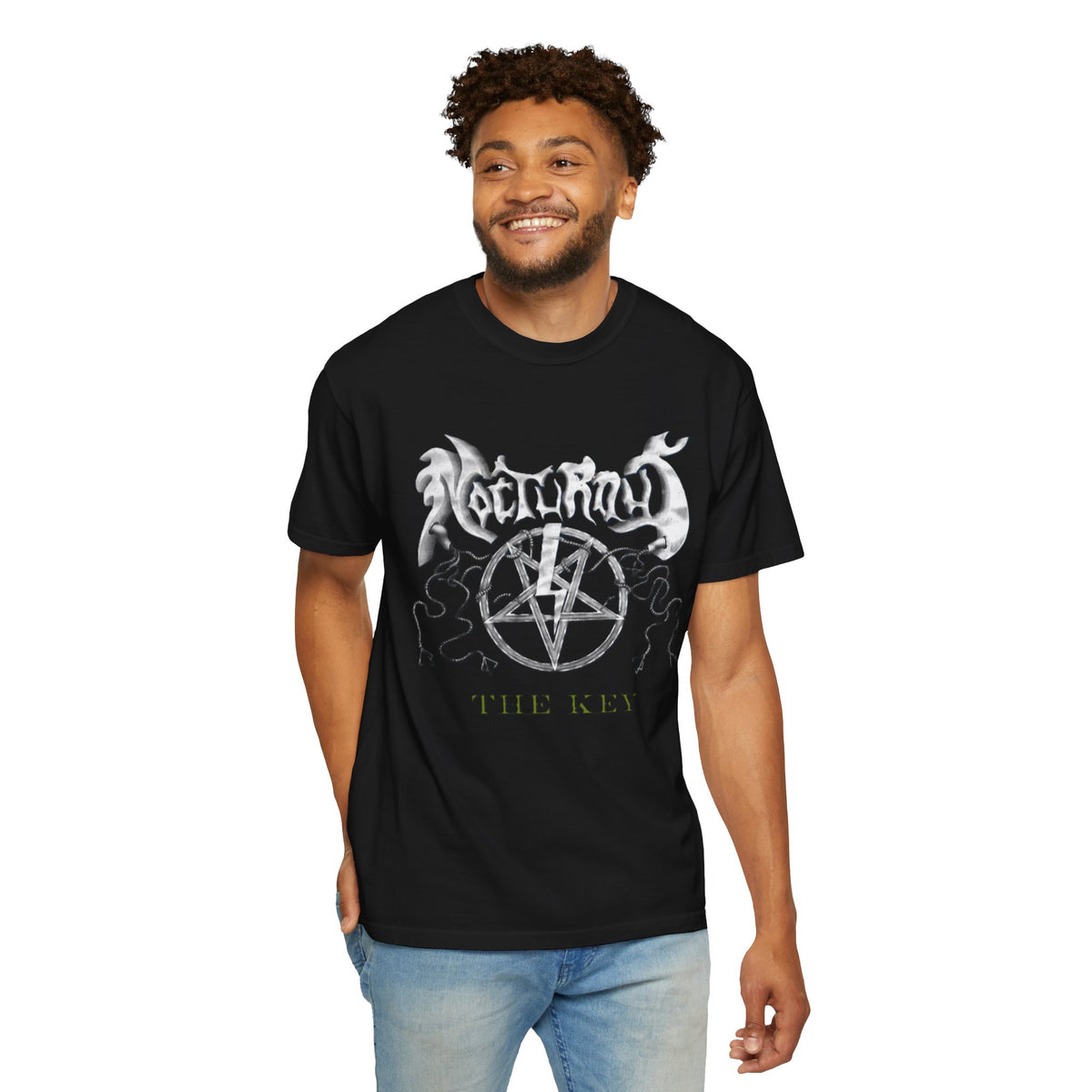 Nocturnus The Key Artwork T-Shirt | Nocturnal Pentagram Floridian Death Metal Band