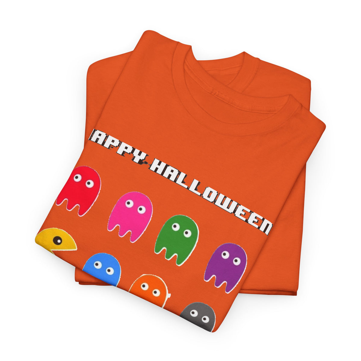 Pac-Man Ghosts Halloween Tee | Retro Arcade Halloween Shirt