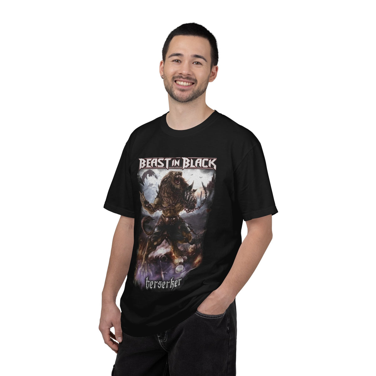 Beast in Black Berserker Band Artwork T-Shirt