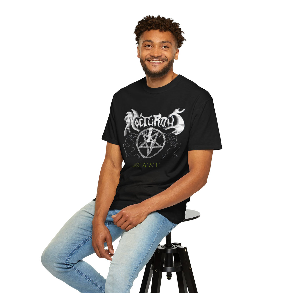 Nocturnus The Key Artwork T-Shirt | Nocturnal Pentagram Floridian Death Metal Band