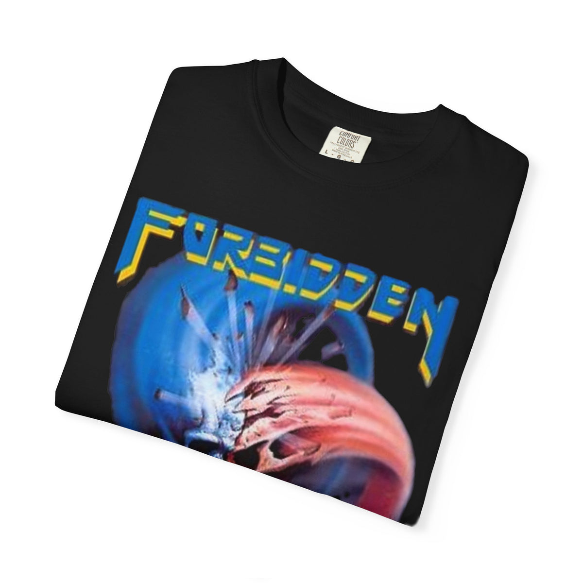 Forbidden Evil Album Artwork T-shirt | Retro Thrash Metal Band Graphic Tee