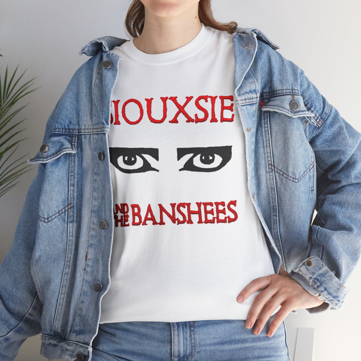 Siouxsie and the Banshees Eyes T-Shirt | Retro 80's Goth Band Tee