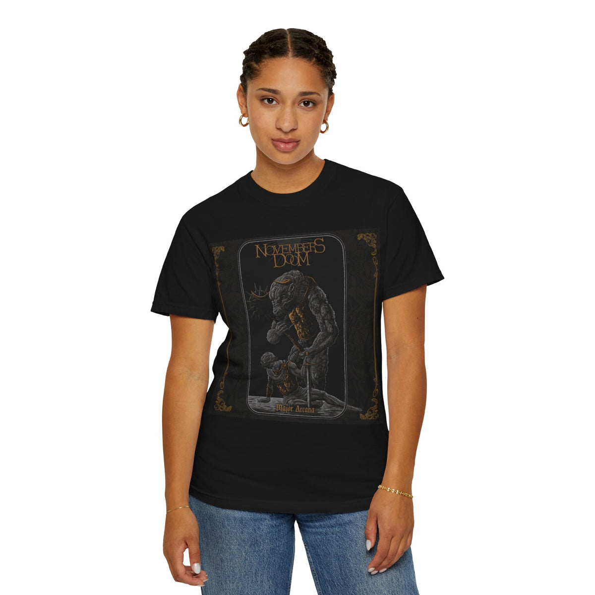 Novembers Doom Major Arcana Dark Vintage Design / Gothic Doom Metal Band Tee