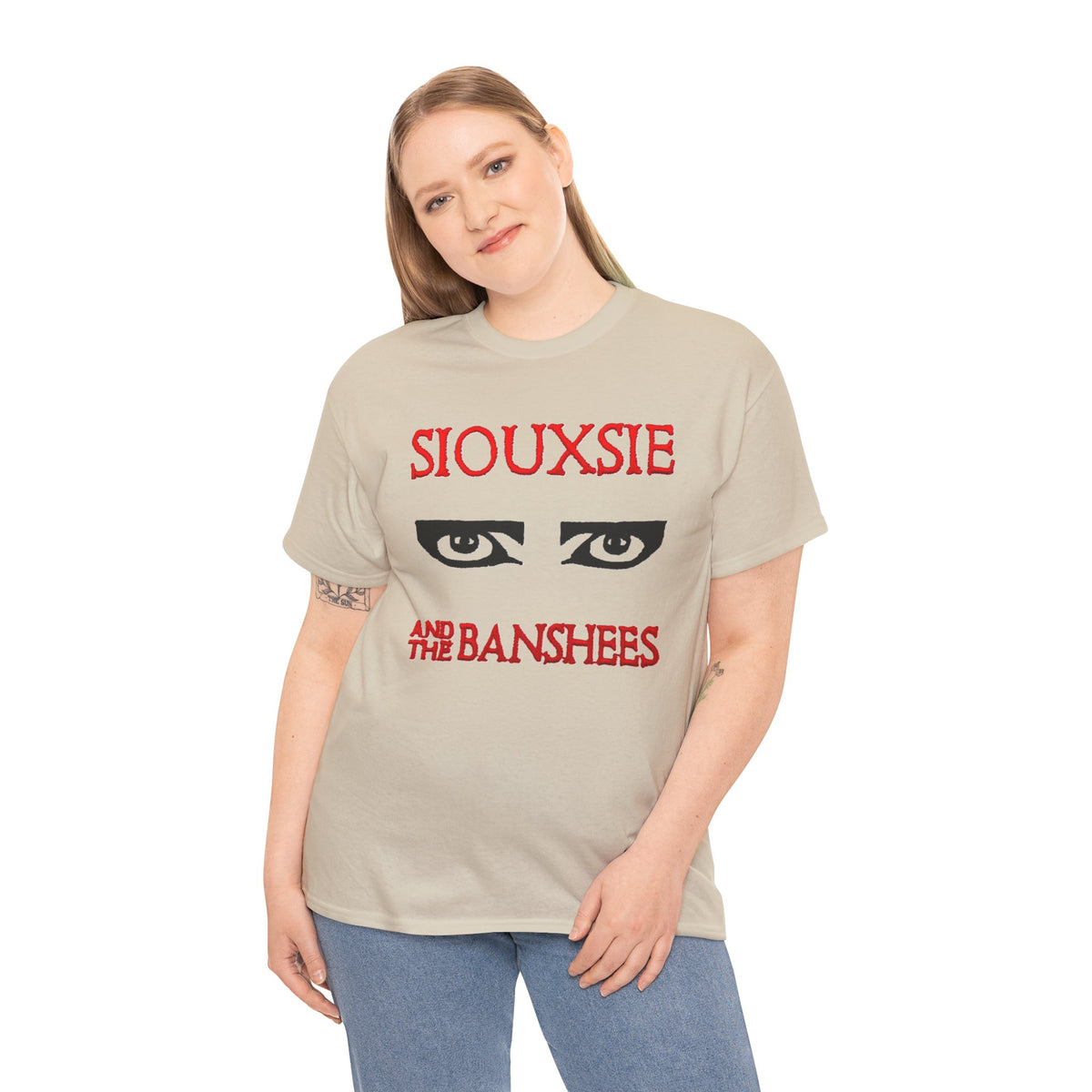 Siouxsie and the Banshees Eyes T-Shirt | Retro 80's Goth Band Tee