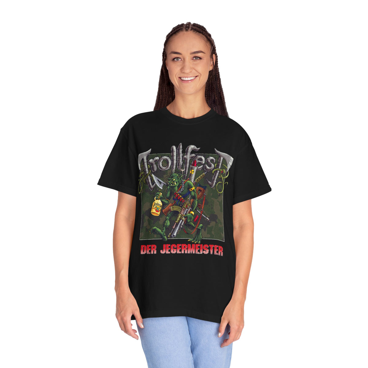 Camiseta gráfica con arte de Trollfest Der Jegermeister | Metal folclórico balcánico noruego
