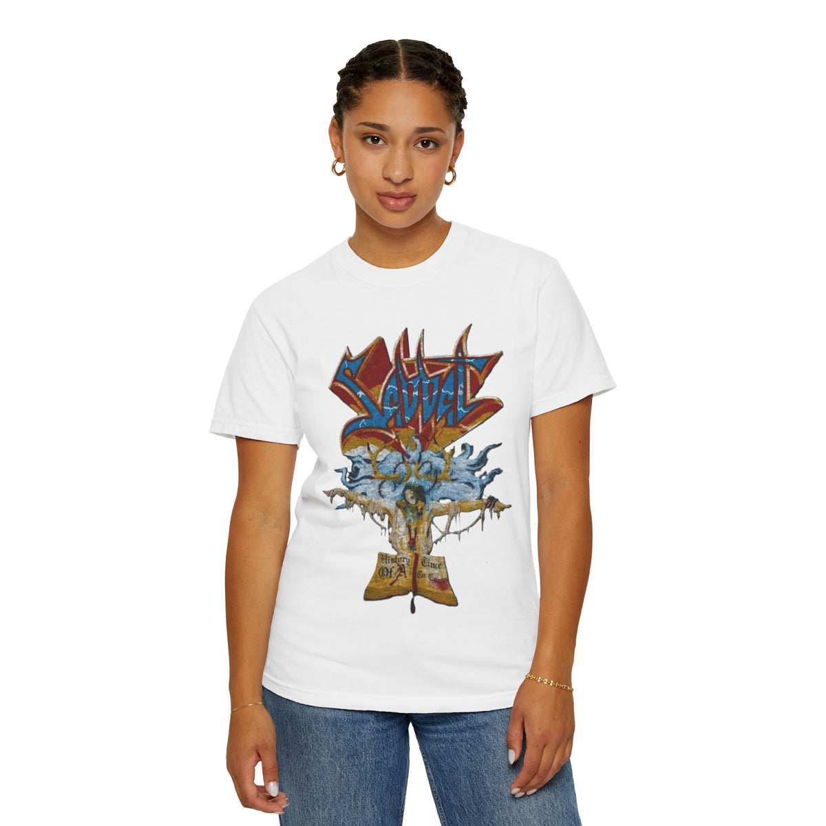Camiseta gráfica Sabbat A History of a Time to Come | Camiseta vintage de banda de heavy metal británico