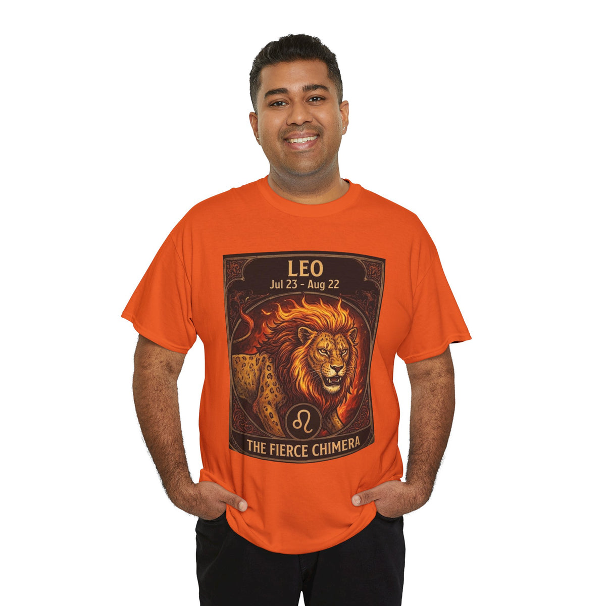 Leo Zodiac Lion shirt | Halloween Zodiac Astrology The Fierce Chimera tee