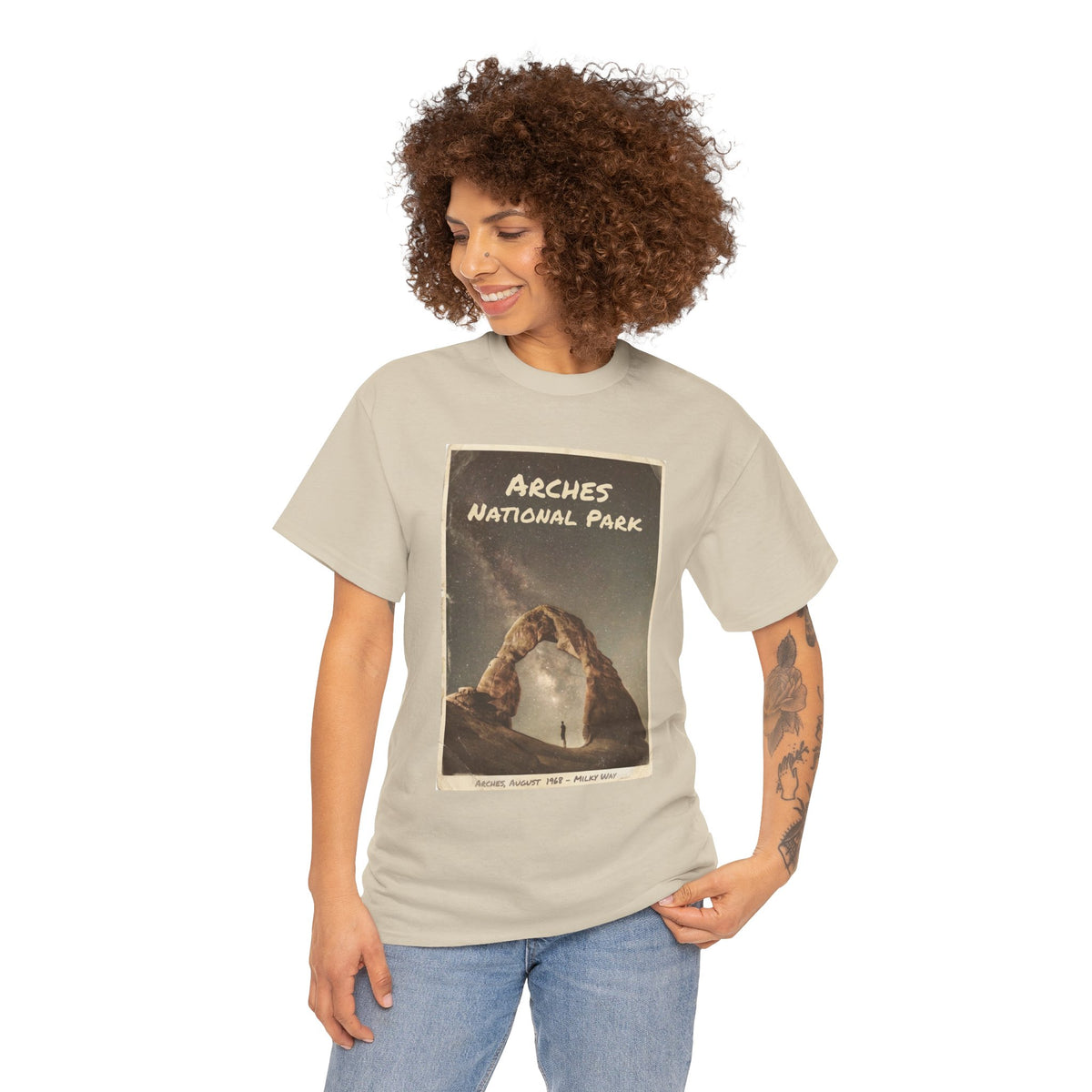 Arches National Park Vintage Poster T-Shirt |Utah Scenic Travel Tee