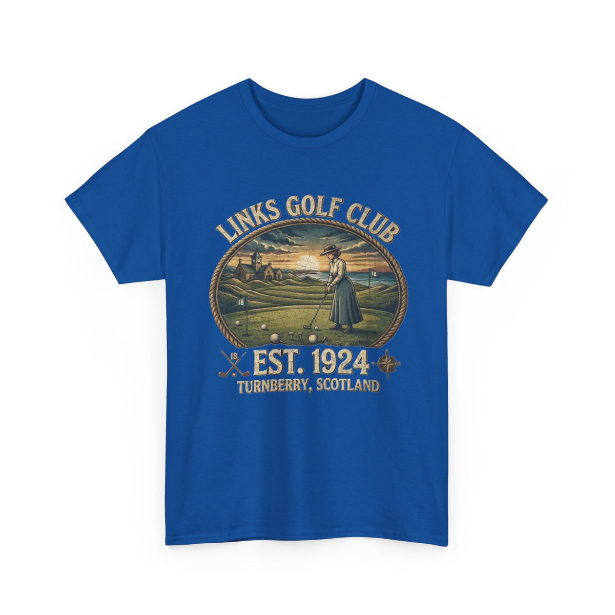 Links Golf Club EST. 1924 T-Shirt | Turnberry Scotland golf design