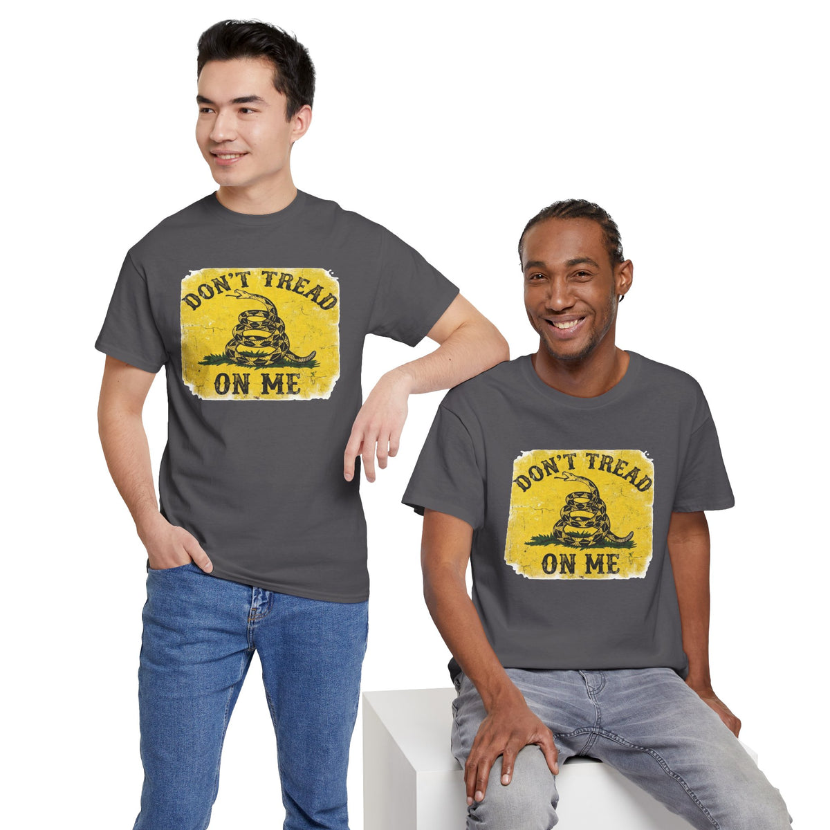 Camiseta con la bandera de Gadsden "Dont Tread On Me" | Camisa patriótica de libertad con serpiente