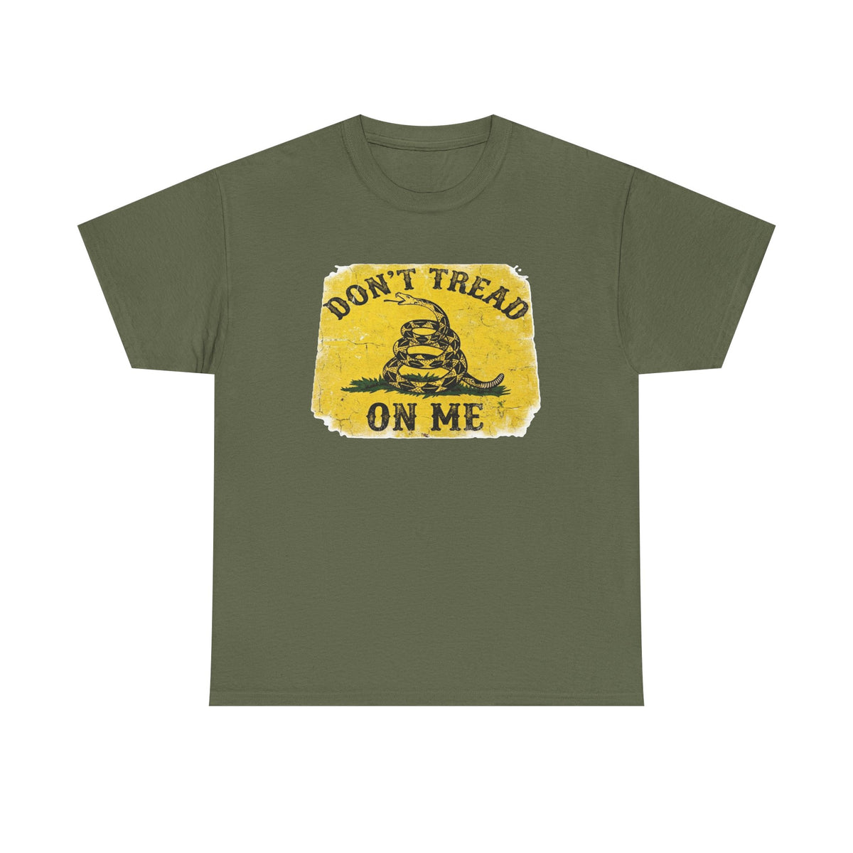 Camiseta con la bandera de Gadsden "Dont Tread On Me" | Camisa patriótica de libertad con serpiente