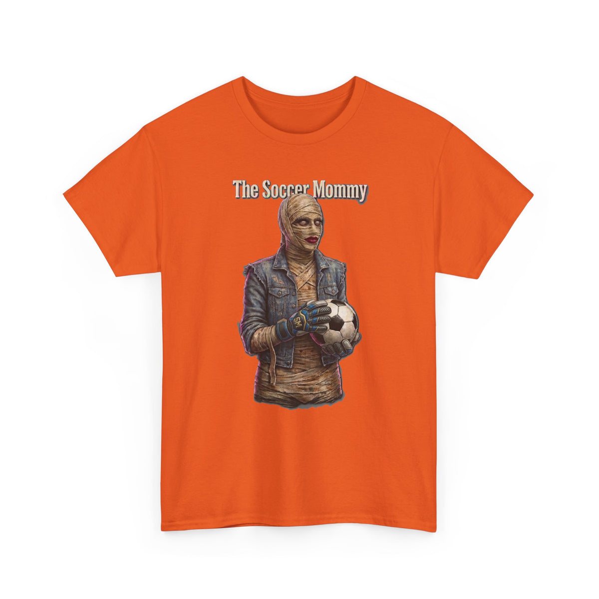 T-shirt Soccer Mommy | Illustration de joueur vintage, t-shirt pour fan de football
