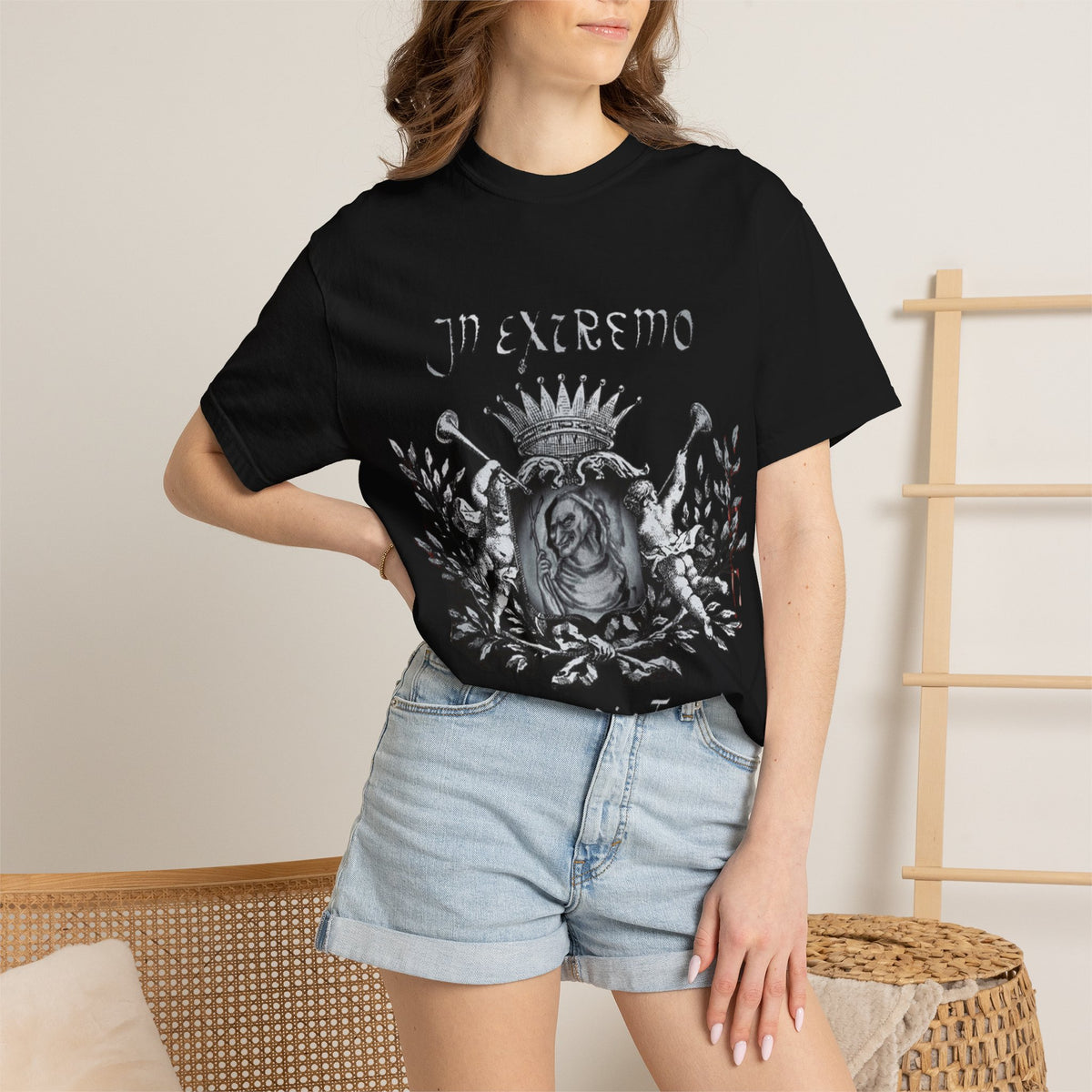 Camiseta de la banda de folk metal In Extremo | Camiseta gótica con el diseño de Weckt Die Toten
