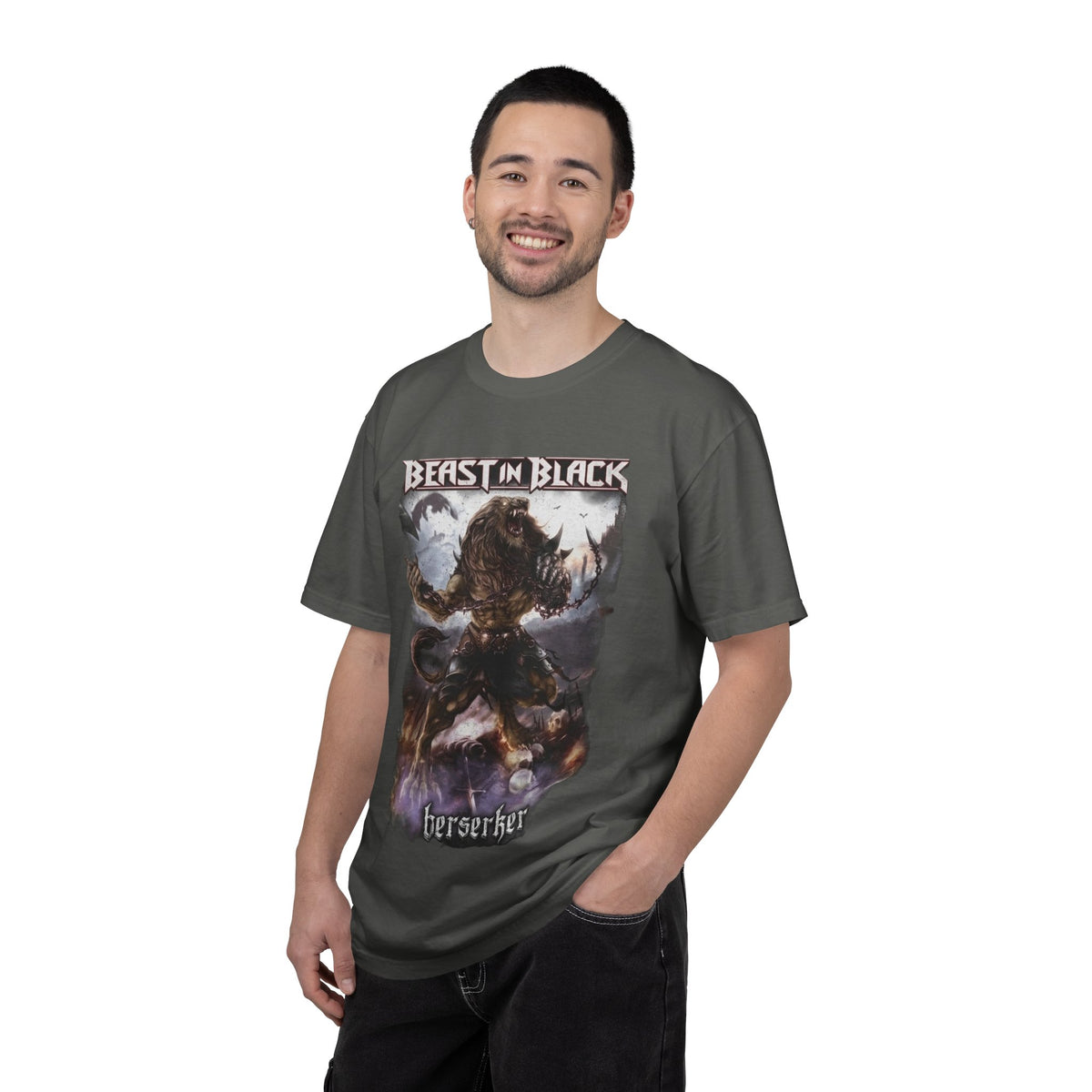 Beast in Black Berserker Band Artwork T-Shirt
