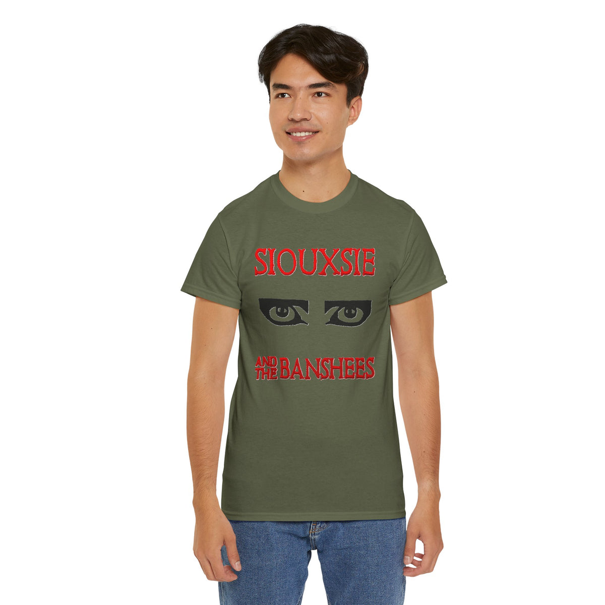 Siouxsie and the Banshees Eyes T-Shirt | Retro 80's Goth Band Tee