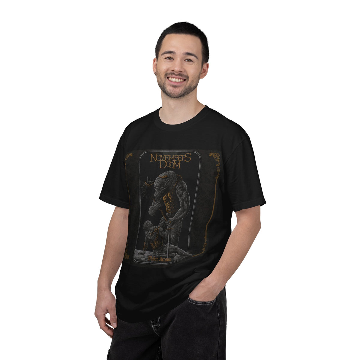 Novembers Doom Major Arcana Dark Vintage Design / Gothic Doom Metal Band Tee