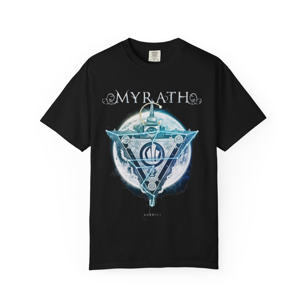 Myrath band logo T-Shirt | Shehili Album Artwork moon emblem metal band tee