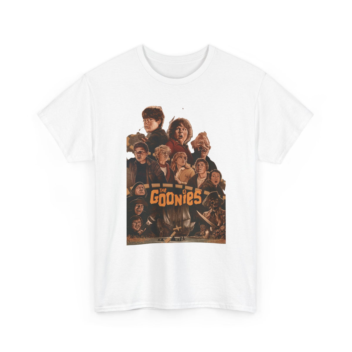 The Goonies Movie Poster T-Shirt | Retro 80s Adventure Tee