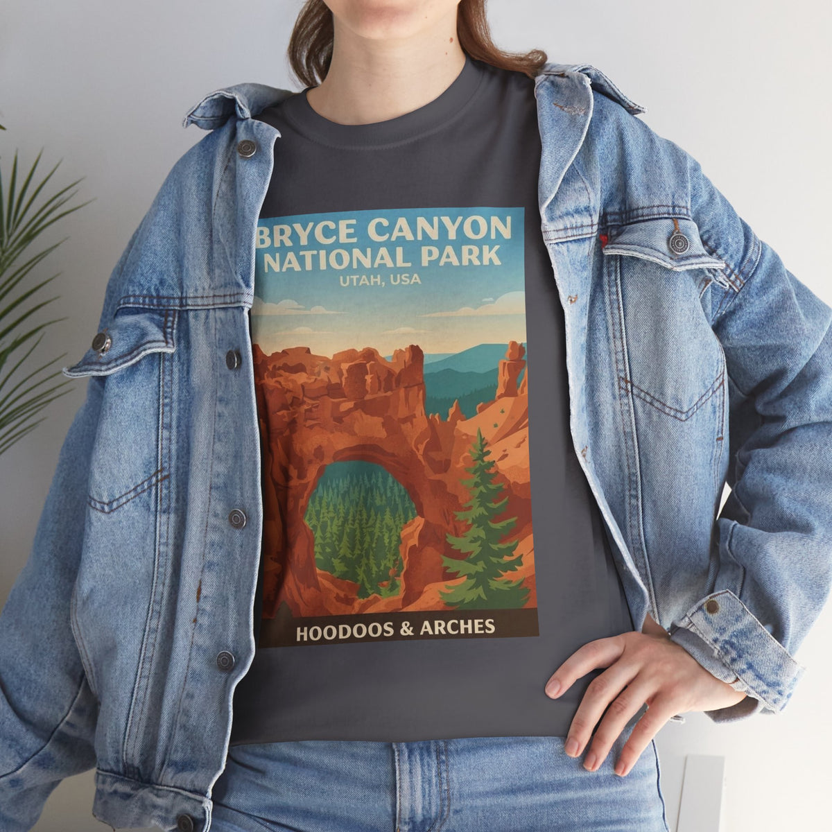 Bryce Canyon National Park Poster Tee | Hoodoos & Arches T-Shirt
