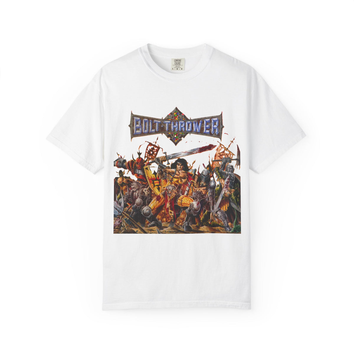 Bolt Thrower War Master Album Artwork T-shirt | British Death Metal Band Tee