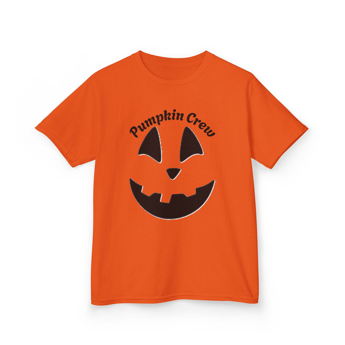 Pumpkin Crew Kids Tee | Jack-o'-Lantern Halloween Shirt
