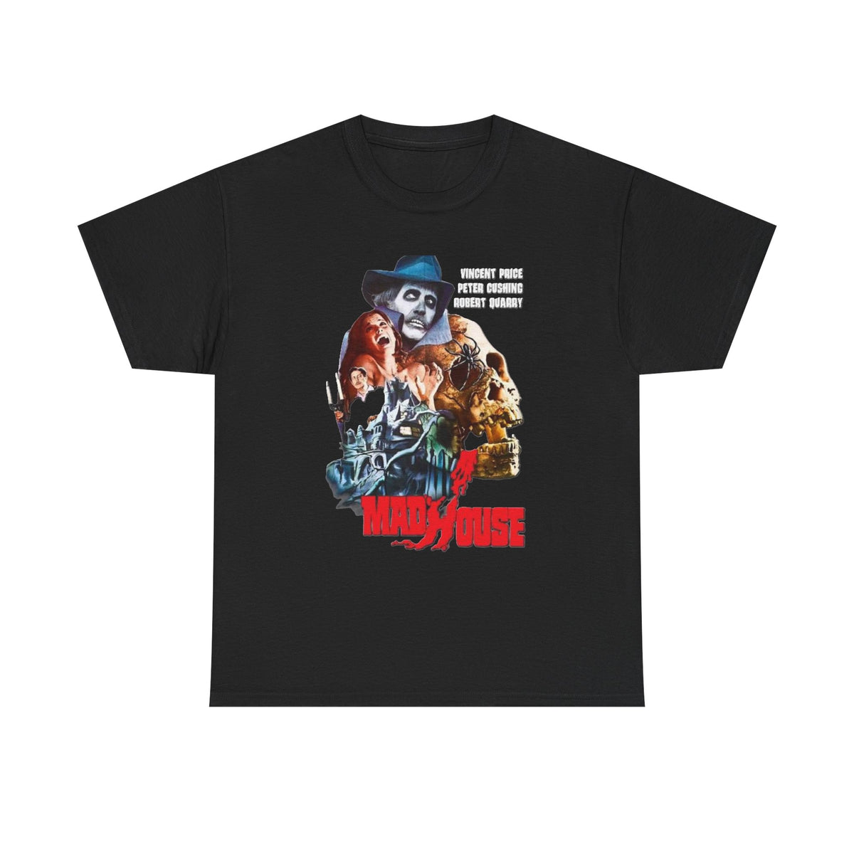 Mad House Vincent Price movie poster T-Shirt | vintage horror Collection Classics tee