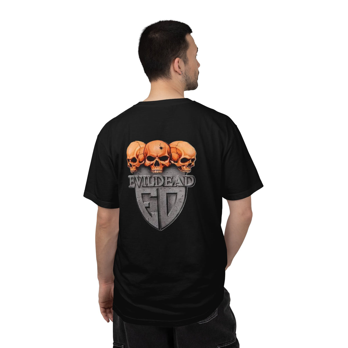 Camiseta con la portada del álbum United States Of Anarchy de Evil Dead | Camiseta gráfica de calavera de Thrash Metal estadounidense de Evil Dead