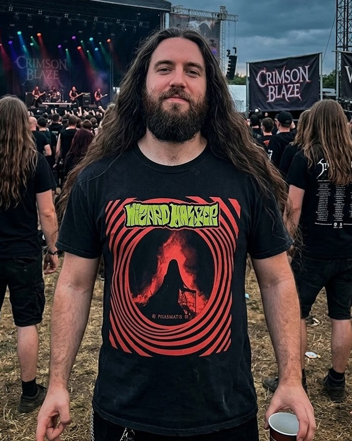 Wizard Master Phasmatis Artwork TShirt / Doom Metal Stoner Band Tee