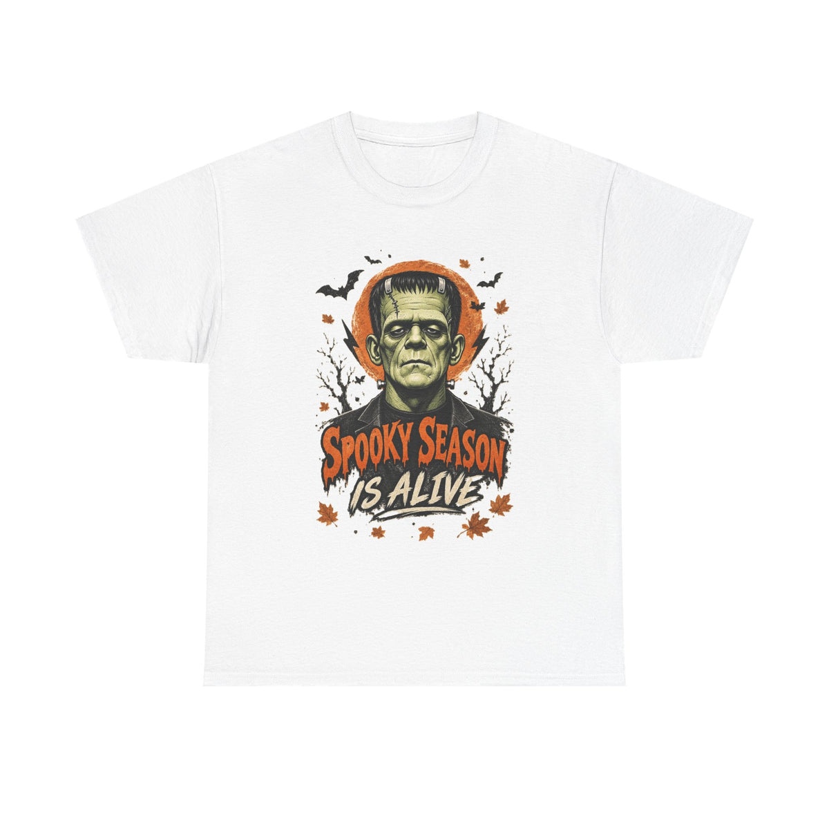Frankenstein "Spooky Season Is Alive" T-Shirt | Halloween Monster Tee
