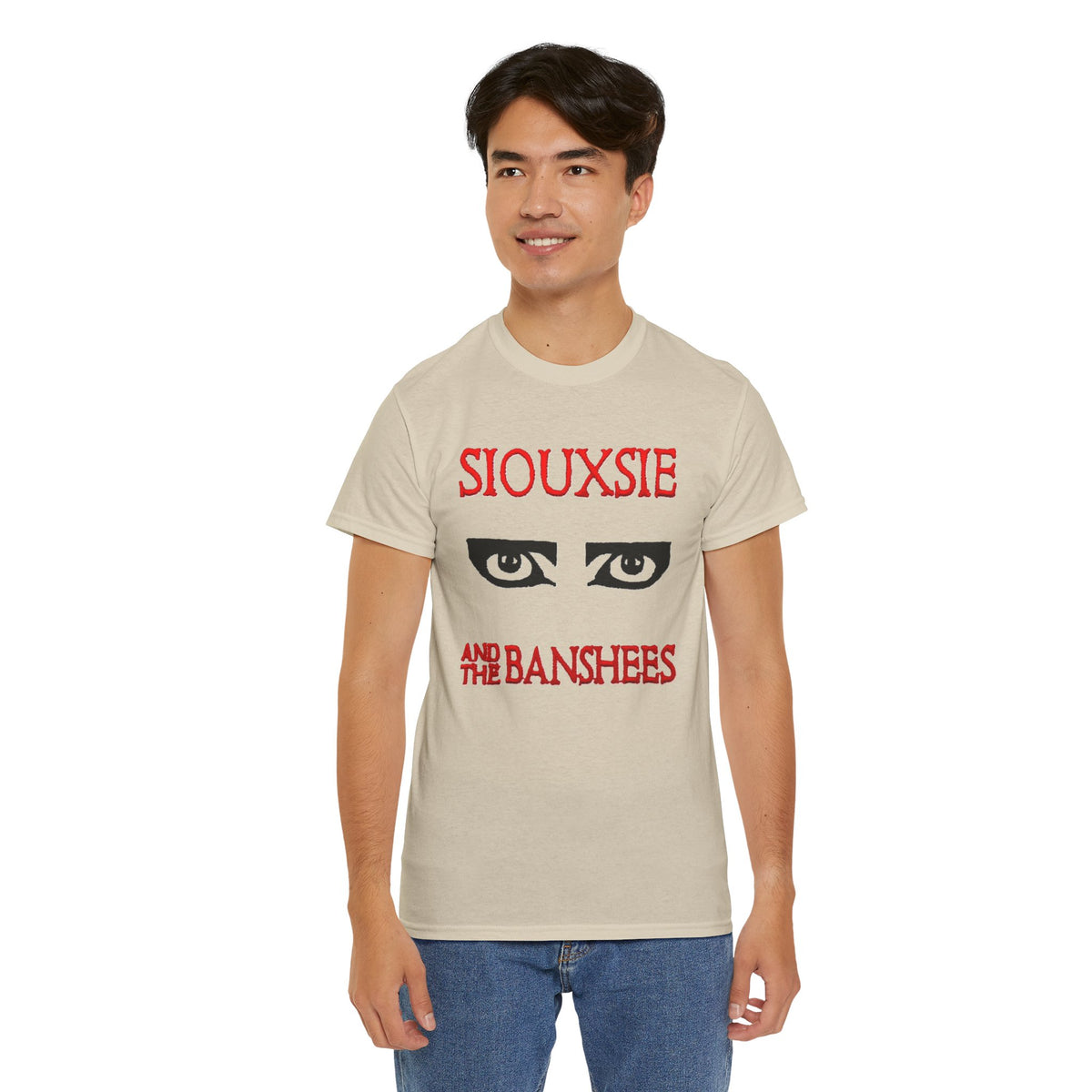 Siouxsie and the Banshees Eyes T-Shirt | Retro 80's Goth Band Tee