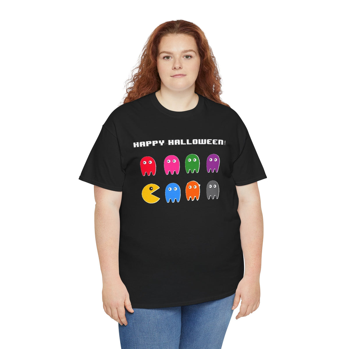 Pac-Man Ghosts Halloween Tee | Retro Arcade Halloween Shirt