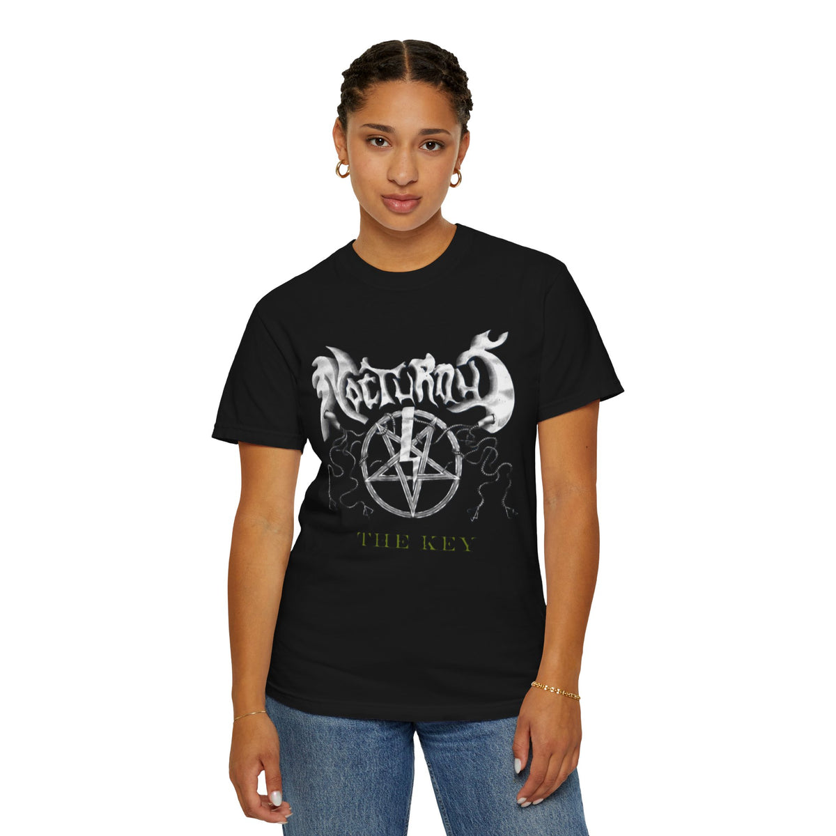 Nocturnus The Key Artwork T-Shirt | Nocturnal Pentagram Floridian Death Metal Band