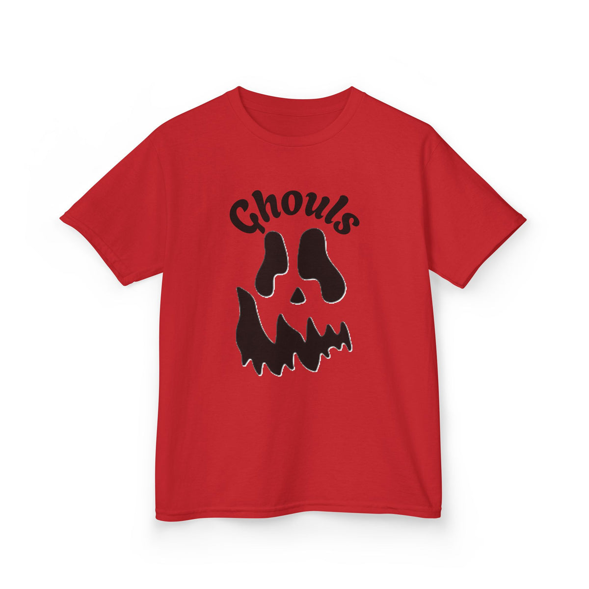 Ghouls Skull Kids Tee | Halloween Spooky Pumpkin Face