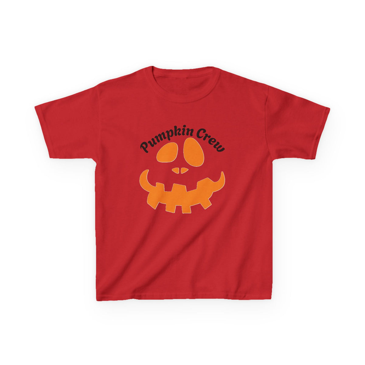 Pumpkin Crew Kids Tee | Halloween Jack-o'-Lantern Shirt