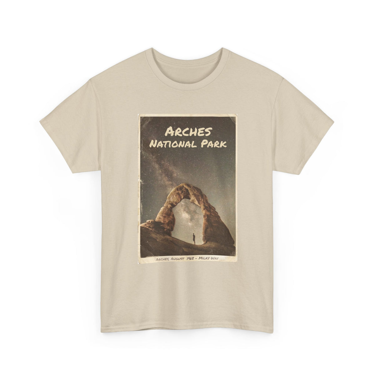 Arches National Park Vintage Poster T-Shirt |Utah Scenic Travel Tee