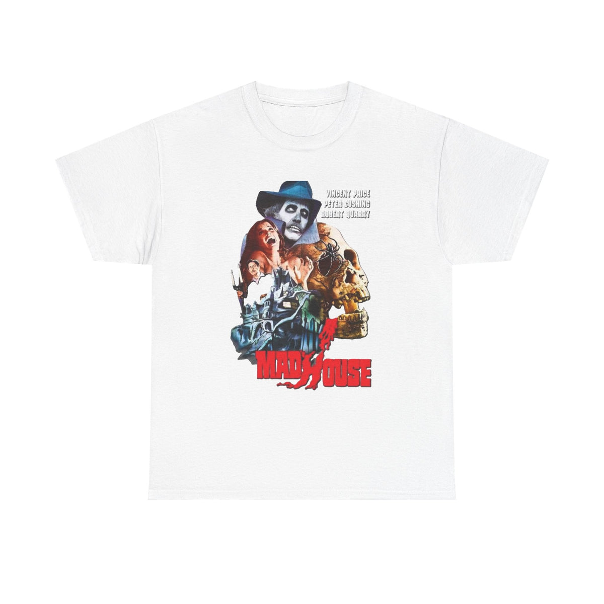 Mad House Vincent Price movie poster T-Shirt | vintage horror Collection Classics tee