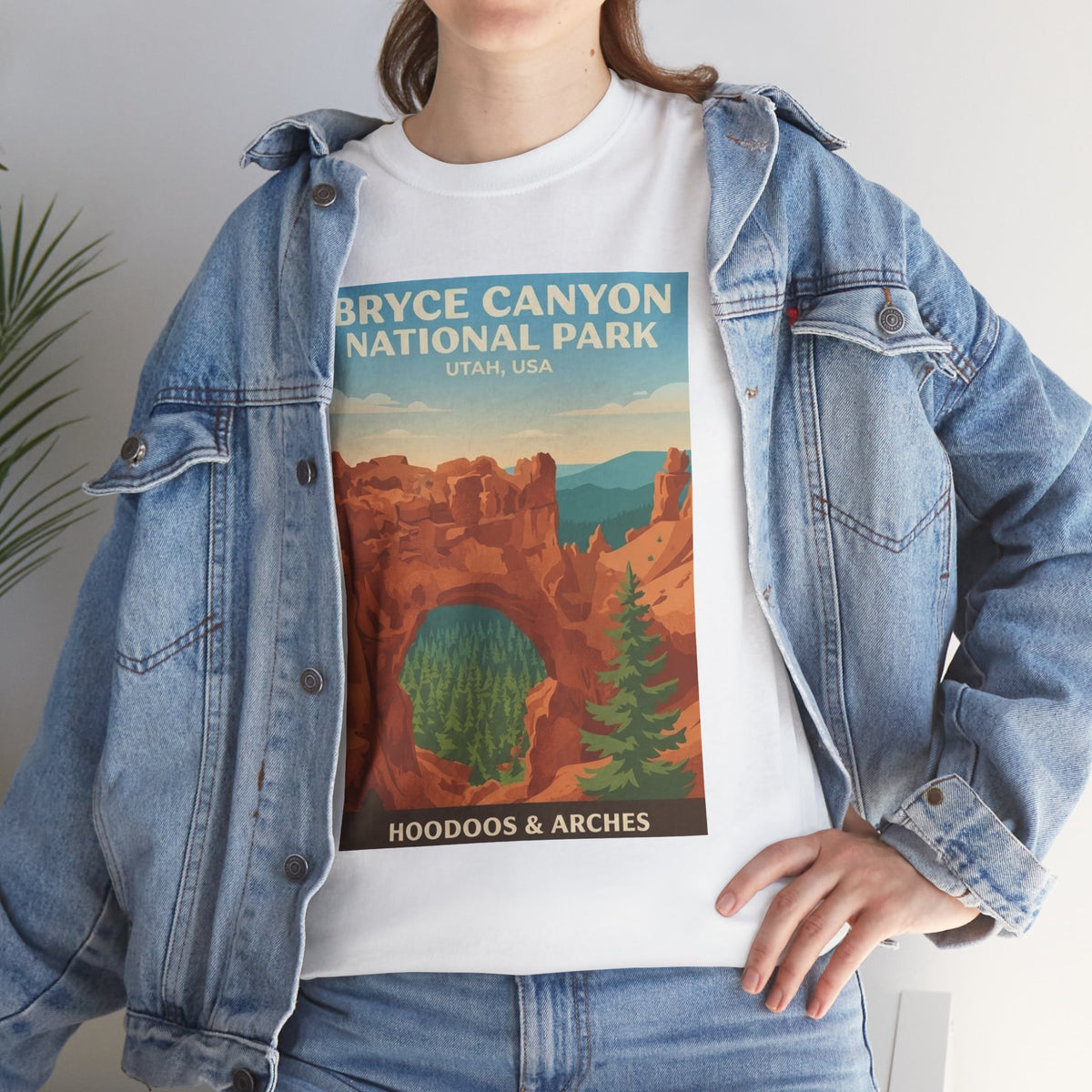 Bryce Canyon National Park Poster Tee | Hoodoos & Arches T-Shirt