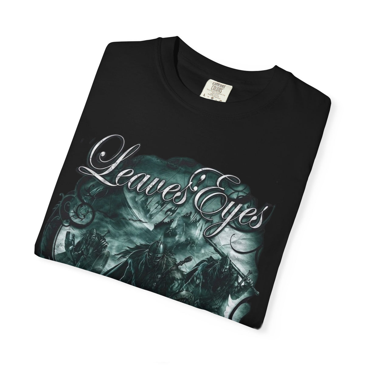 Camiseta gráfica de la gira Vinland Saga de Leaves' Eyes / Camiseta de banda de metal sinfónico