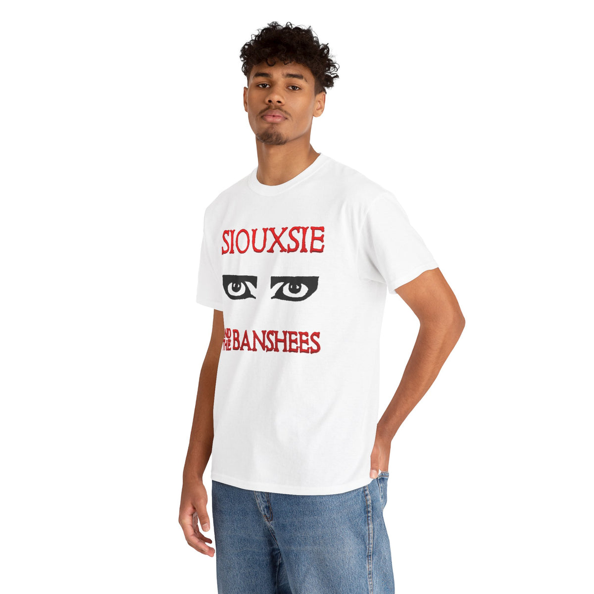 Siouxsie and the Banshees Eyes T-Shirt | Retro 80's Goth Band Tee