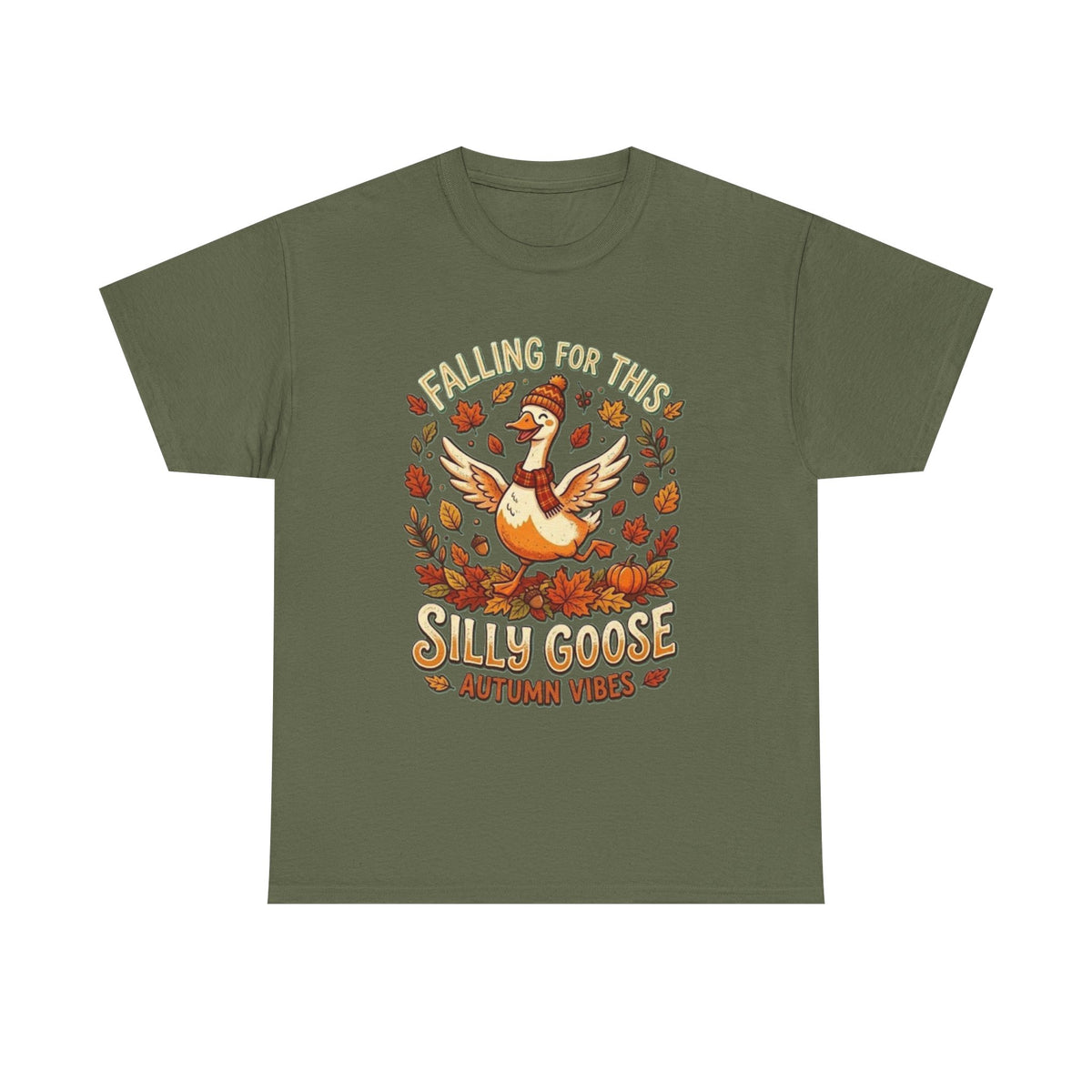 Camiseta de Otoño "Silly Goose" | Enamorada de esta temporada, Hojas de Acción de Gracias