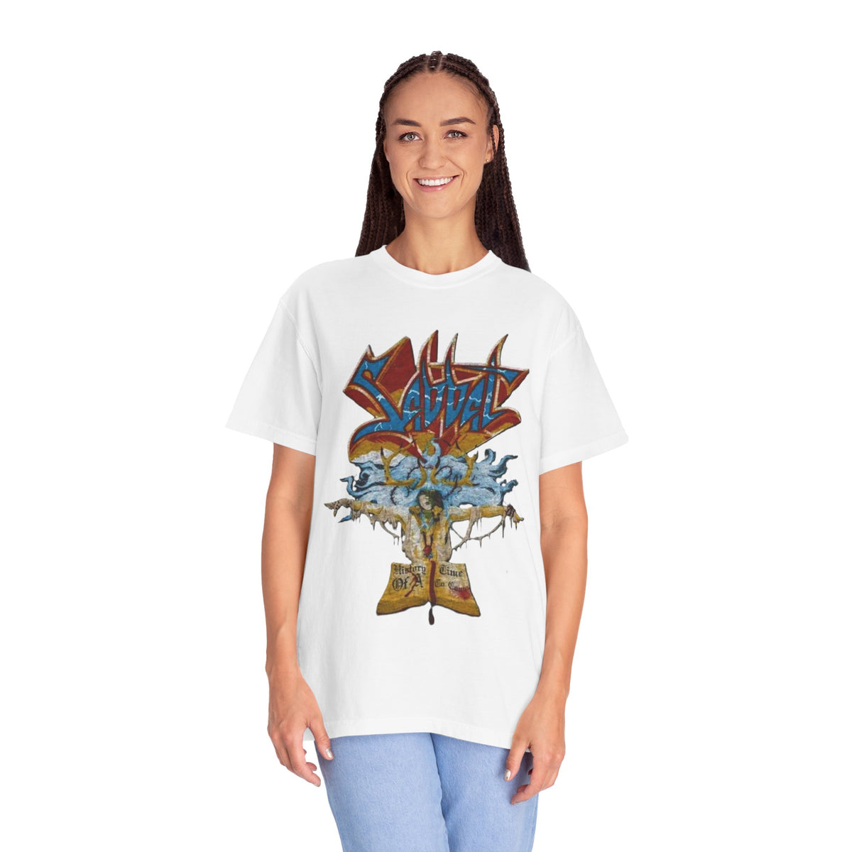 Camiseta gráfica Sabbat A History of a Time to Come | Camiseta vintage de banda de heavy metal británico